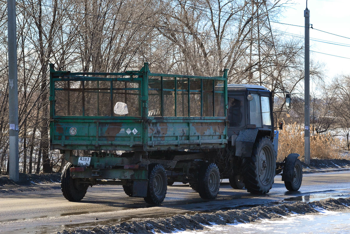 Волгоградская область, № (34) Б/Н СТ 0065 — Беларус-80.1; Волгоградская область, № 4383 ВН 34 —  Модель неизвестна