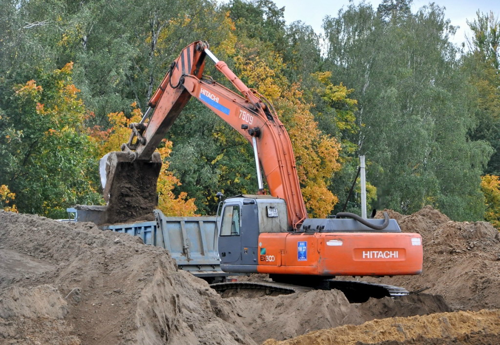 Москва, № 1953 МТ 77 — Hitachi EX300 (общая модель)