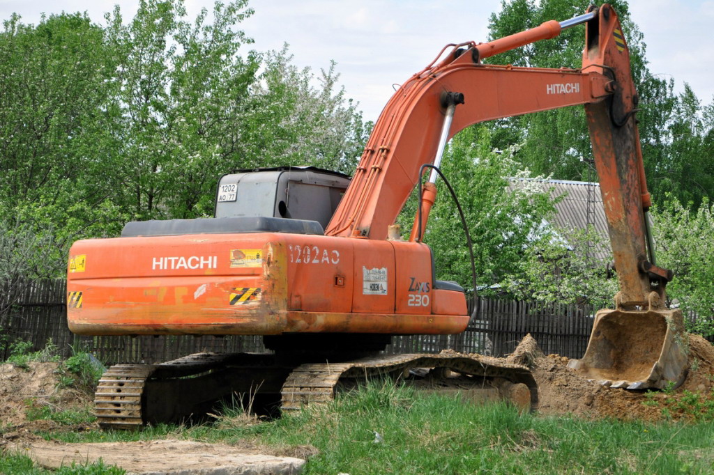 Москва, № 1202 АО 77 — Hitachi EX230 (общая модель)