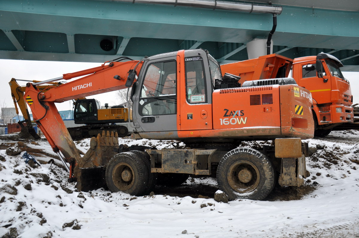 Москва, № 4494 ВР 77 — Hitachi ZX160W (общая модель)