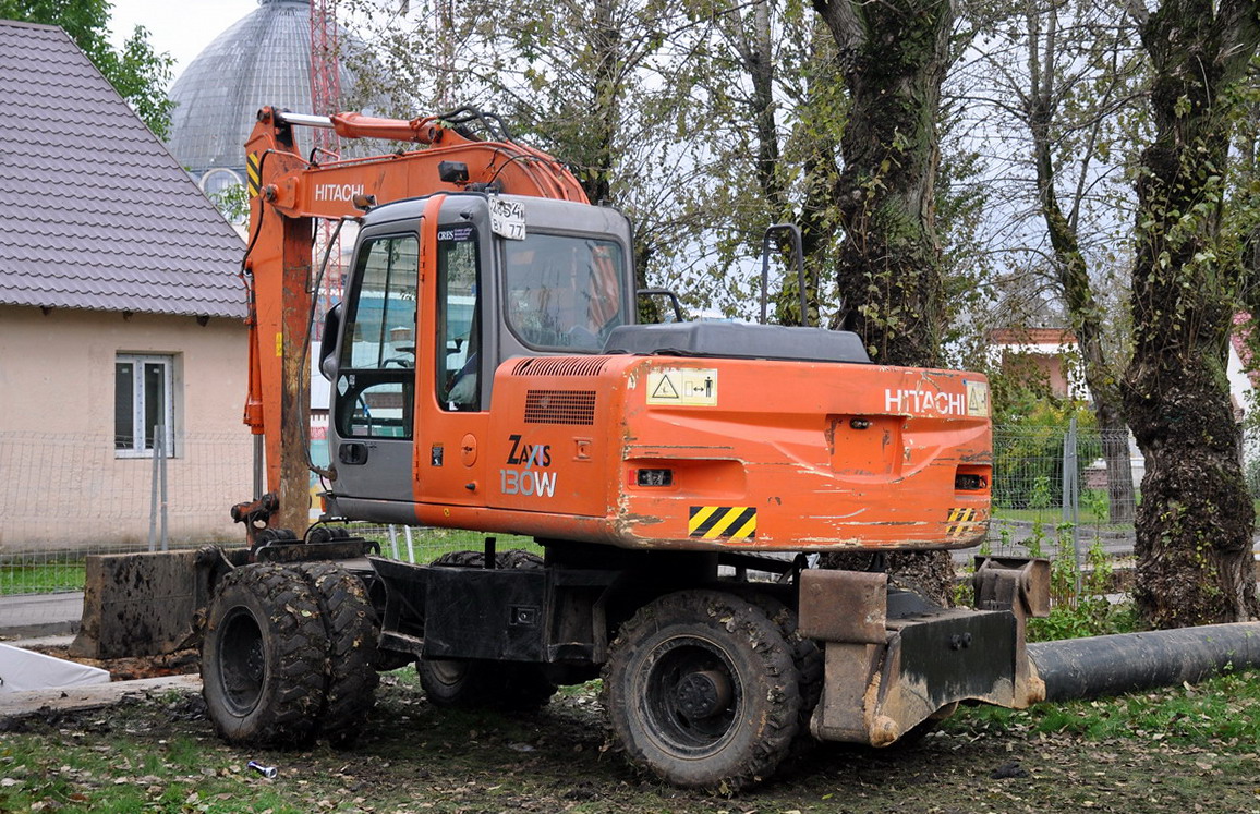 Москва, № 2854 ВУ 77 — Hitachi ZX130W (общая модель)