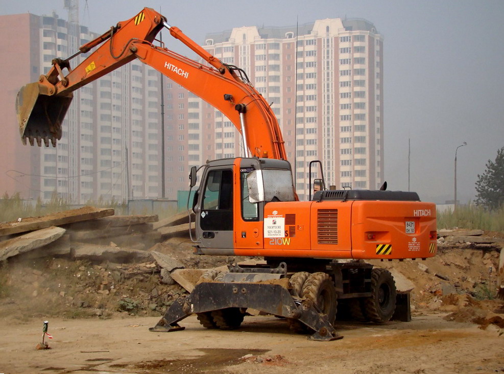 Московская область, № 6431 ОН 50 — Hitachi ZX210W (общая модель)