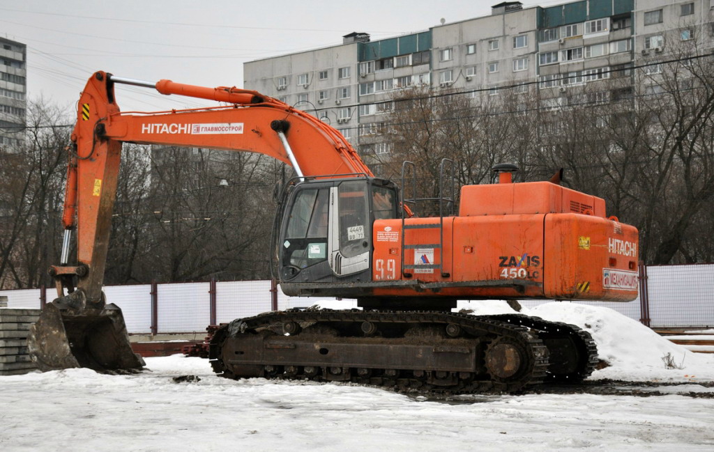 Москва, № 4449 ВВ 77 — Hitachi ZX450 (общая модель)