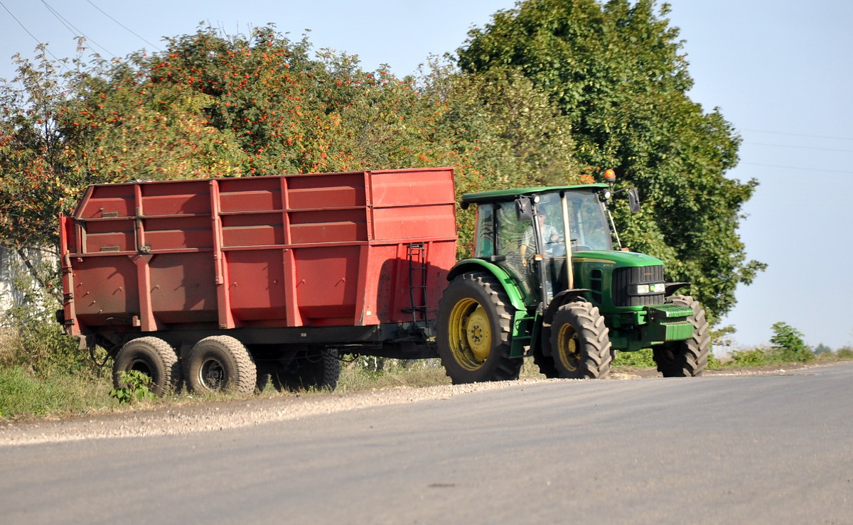 Рязанская область, № (62) Б/Н СТ 0087 — John Deere 6D (общая модель)