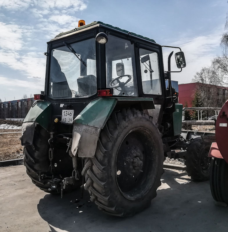 Архангельская область, № 1346 АВ 29 — Беларус-82.1