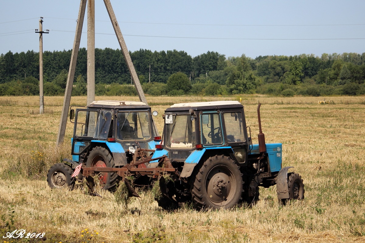 Тамбовская область, № 9801 ТС 68 — Беларус-82.1