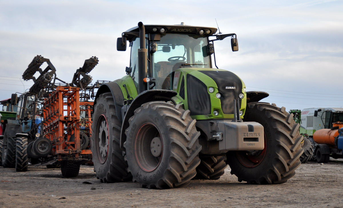 Рязанская область, № (62) Б/Н СТ 0204 — Claas Axion (общая модель)