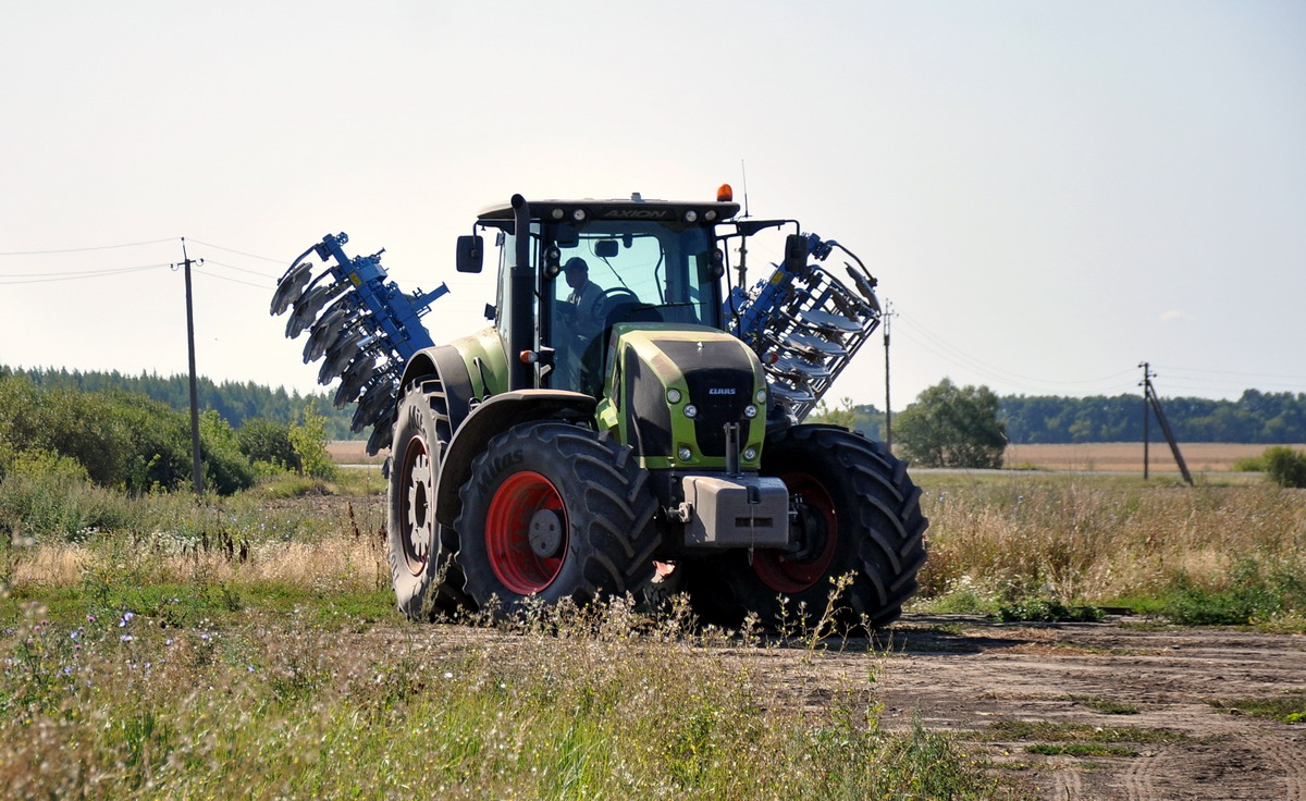 Рязанская область, № (62) Б/Н СТ 0214 — Claas Axion (общая модель)