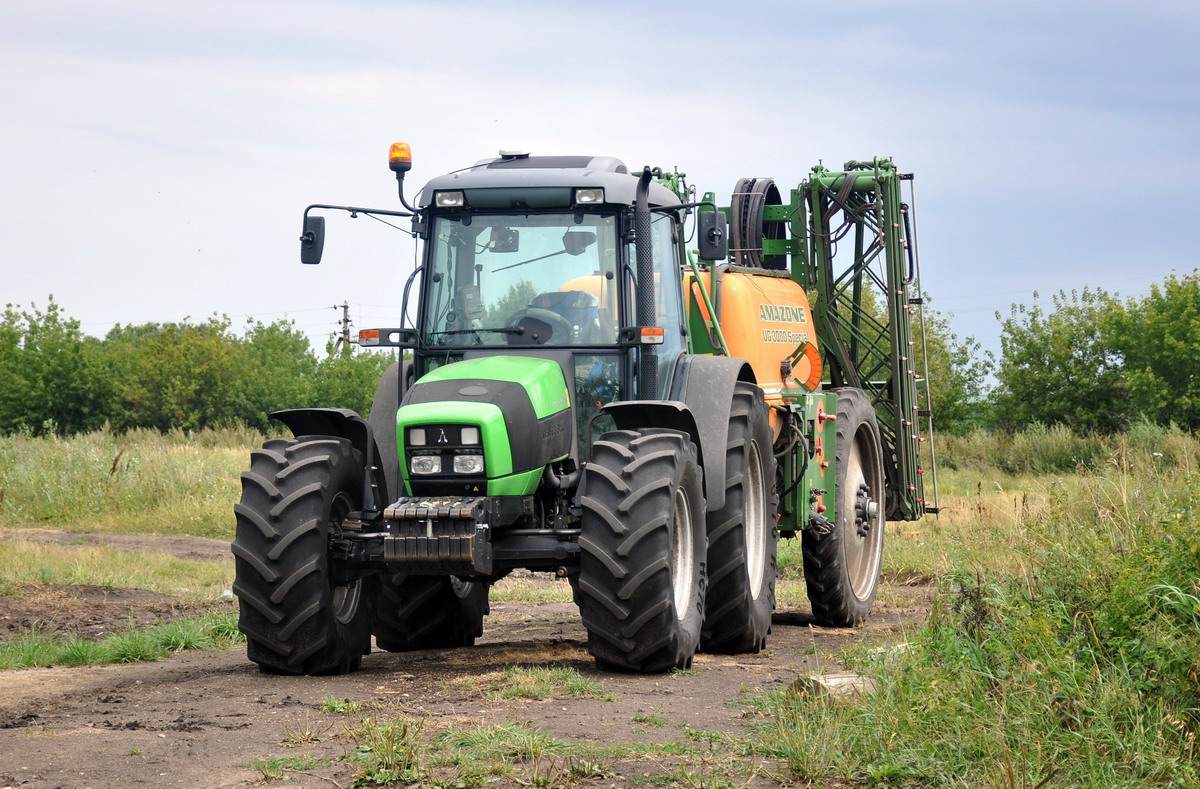 Рязанская область, № (62) Б/Н СТ 0215 — Deutz-Fahr Agrotron (общая модель); Прицепы сельскохозяйственные — Опрыскиватели прицепные (общая)