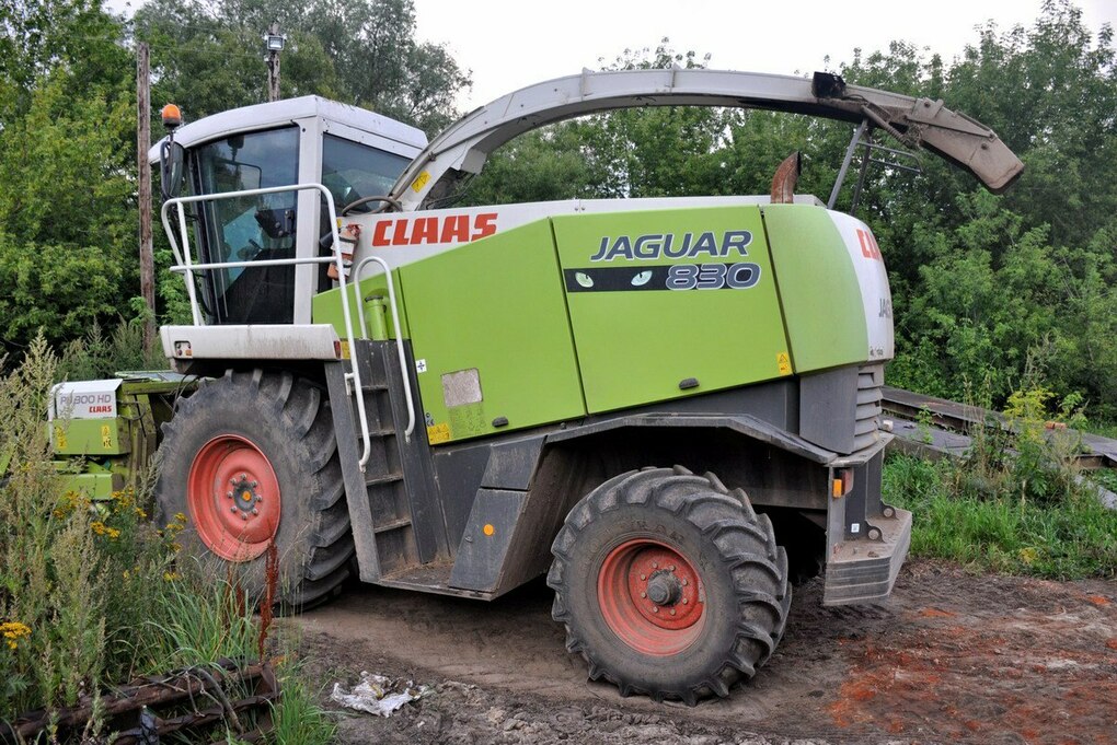 Рязанская область, № (62) Б/Н СТ 0225 — Claas Jaguar 830