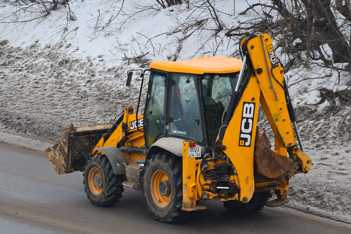 Волгоградская область, № 0022 СН 34 — JCB 3CX