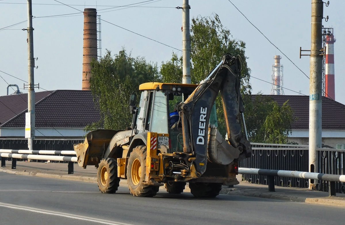 Калужская область, № 8814 КР 40 — John Deere 325J