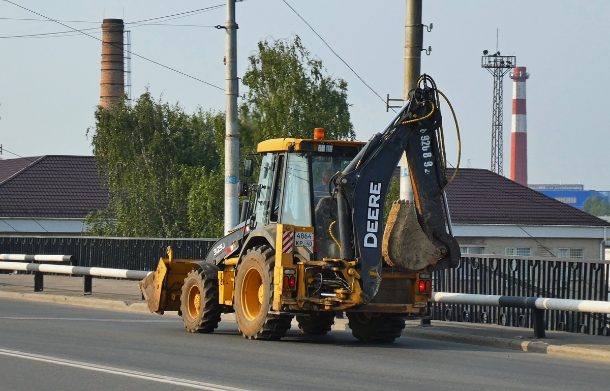 Калужская область, № 4864 КР 40 — John Deere 325J