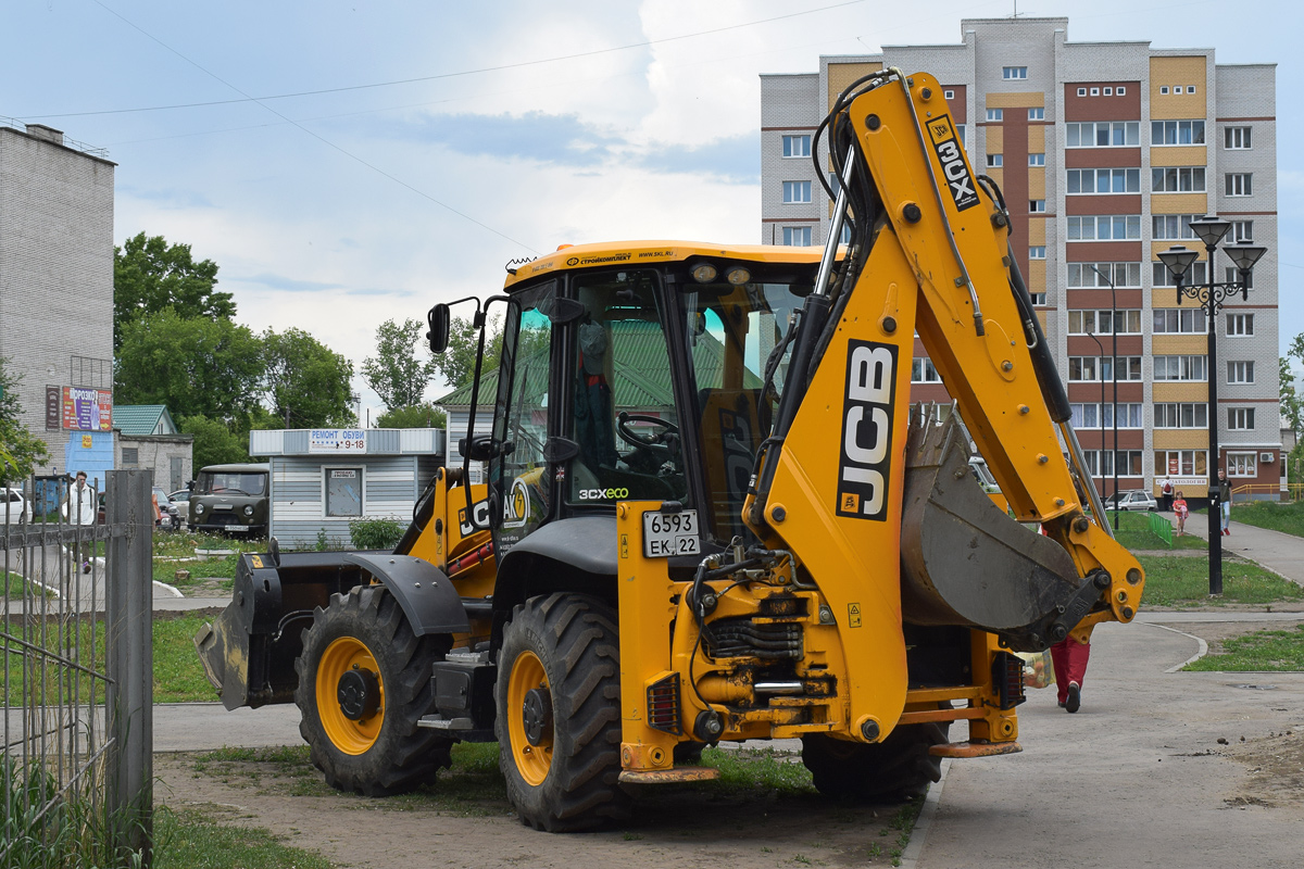 Алтайский край, № 6593 ЕК 22 — JCB 3CX