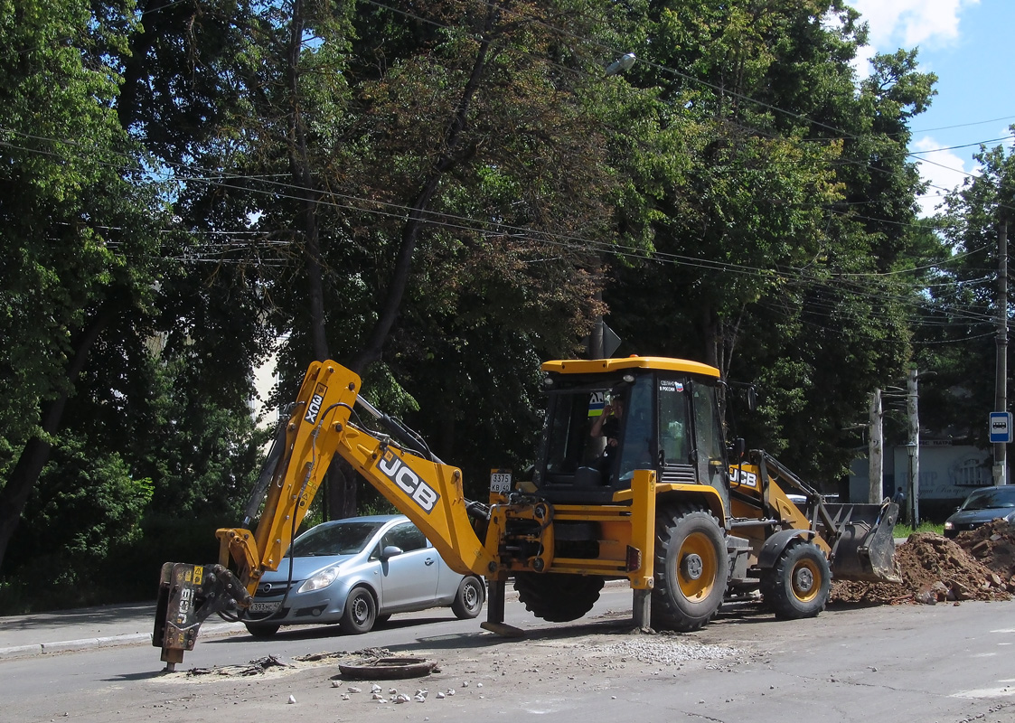 Калужская область, № 3375 КВ 40 — JCB 3CX