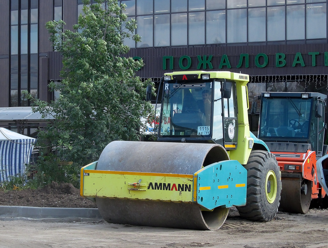 Москва, № 1115 АЕ 77 — Ammann (общая модель)