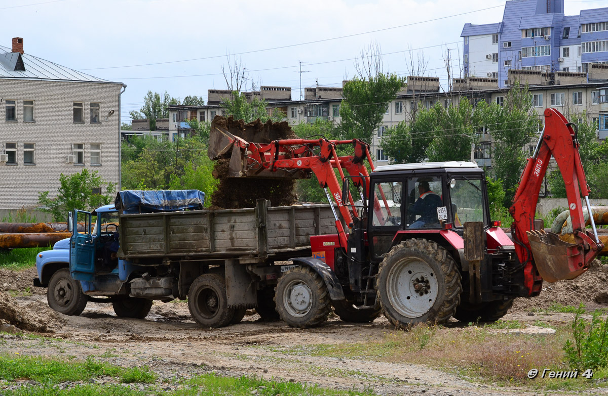 Волгоградская область, № А 791 СН 34 — ЗИЛ-495710; Волгоградская область, № 6154 ВК 34 — Беларус-82.1