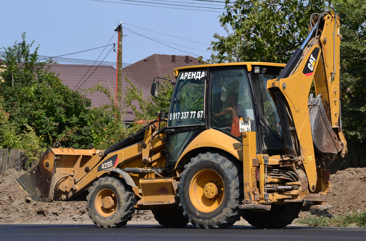 Волгоградская область, № 9419 ВН 34 — Caterpillar 428