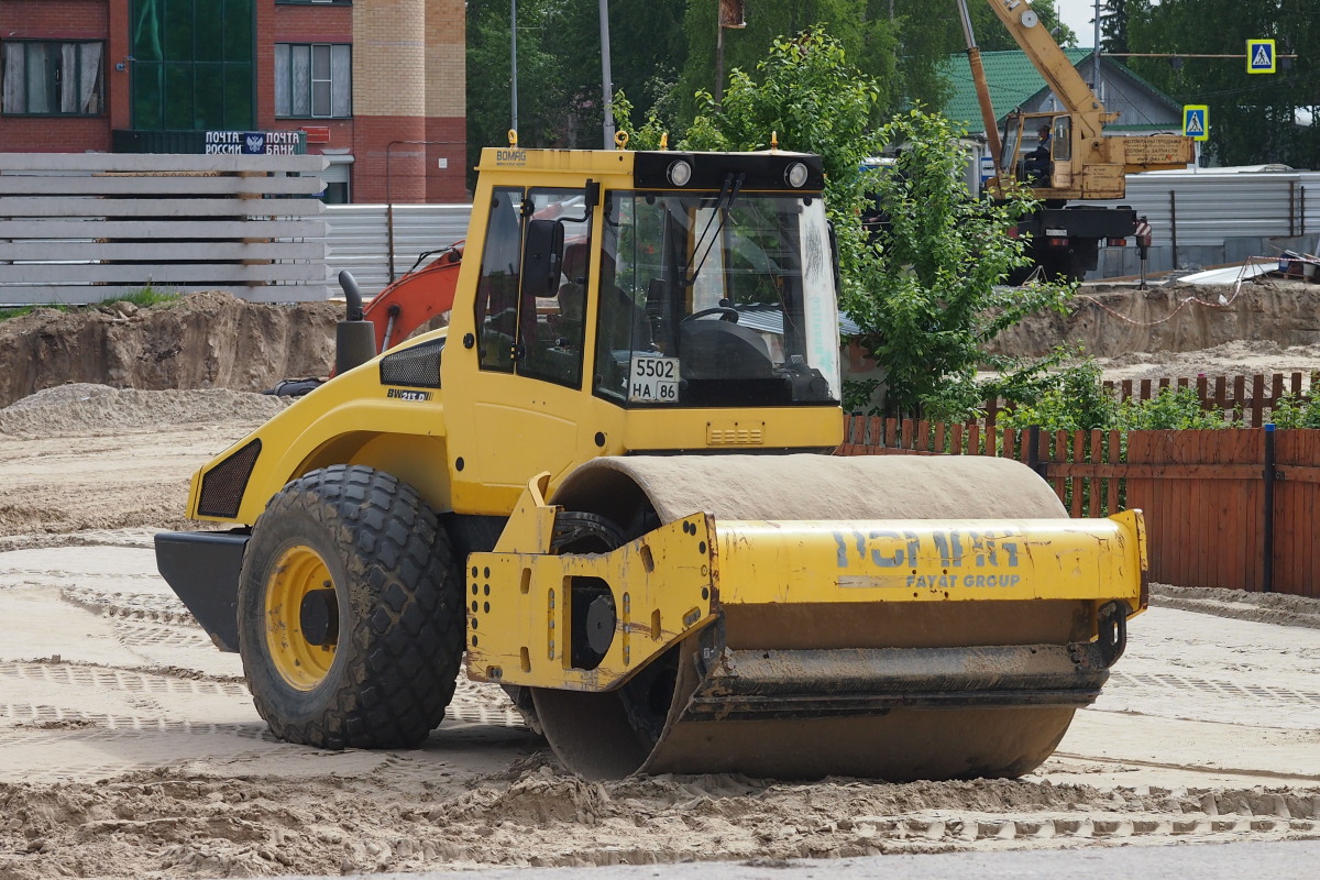 Ханты-Мансийский автоном.округ, № 5502 НА 86 — Bomag BW 213 (общая модель)