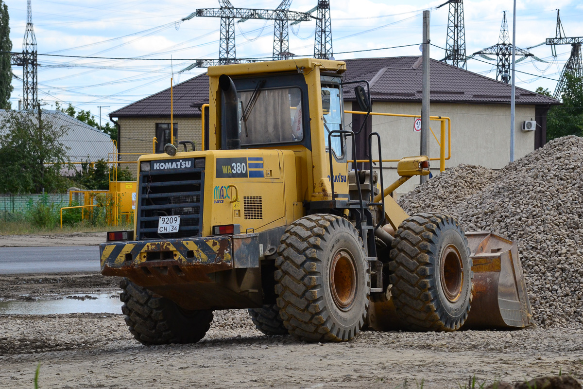 Волгоградская область, № 9209 СН 34 — Komatsu (общая модель)