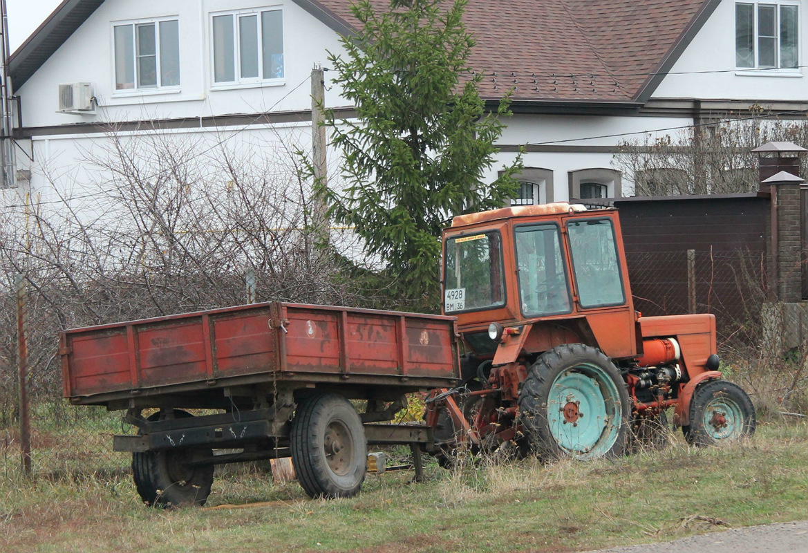 Воронежская область, № 4928 ВМ 36 — Т-25/Т-30