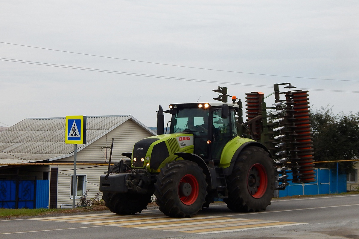 Белгородская область, № 9529 ЕС 31 — Claas Axion (общая модель)