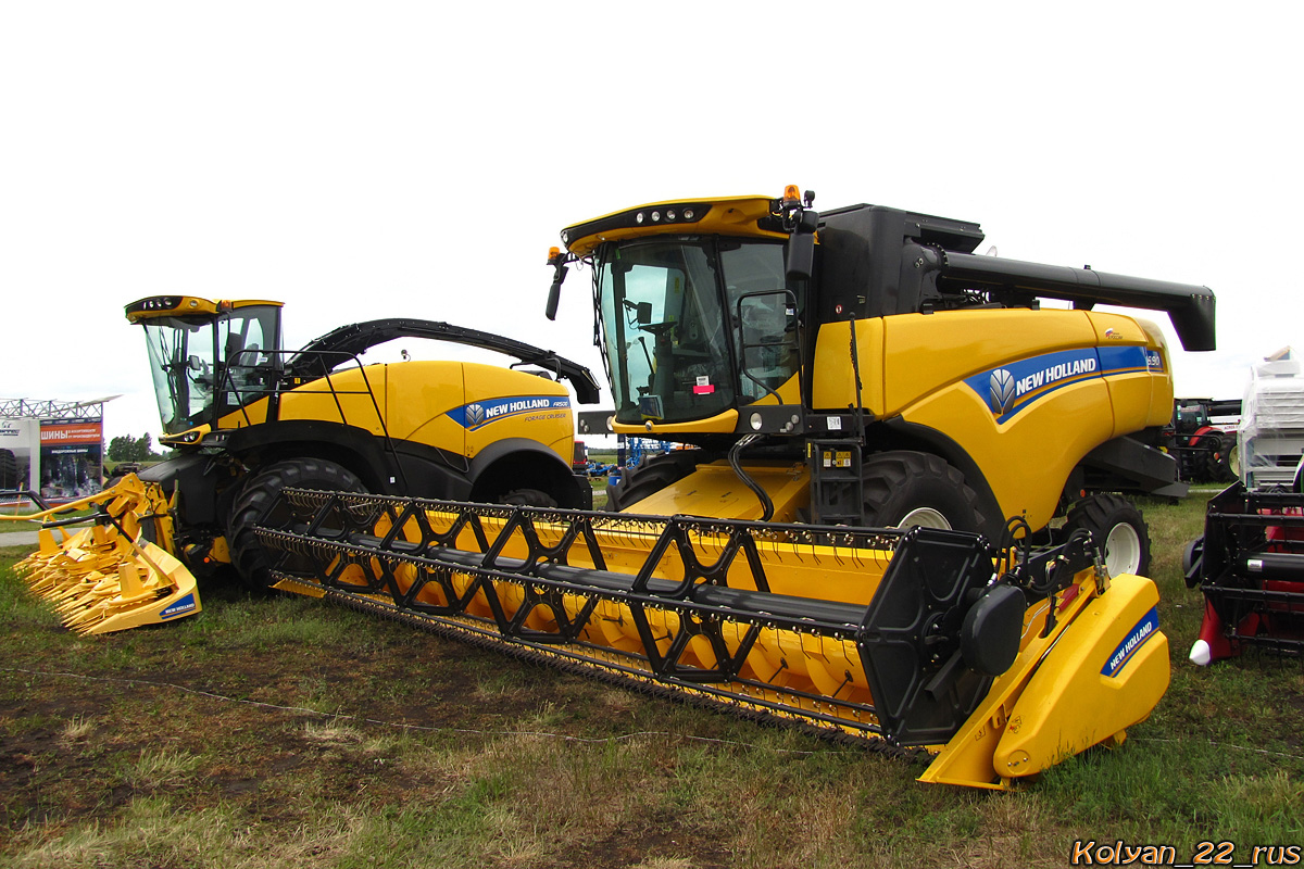 Алтайский край, № (22) Б/Н СТ 0251 — New Holland CX (общая модель); Алтайский край — Выставка "День Сибирского Поля 2019"