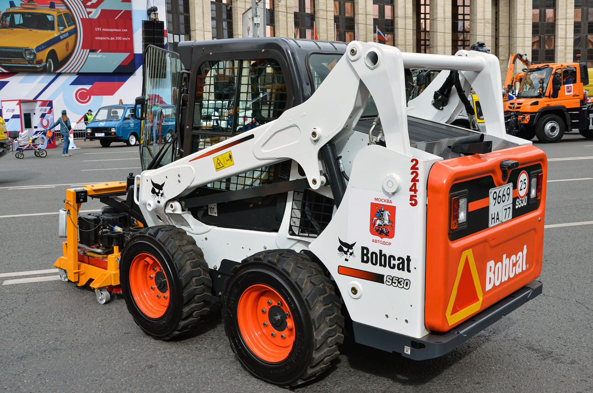 Москва, № 9669 НА 77 — Bobcat S530