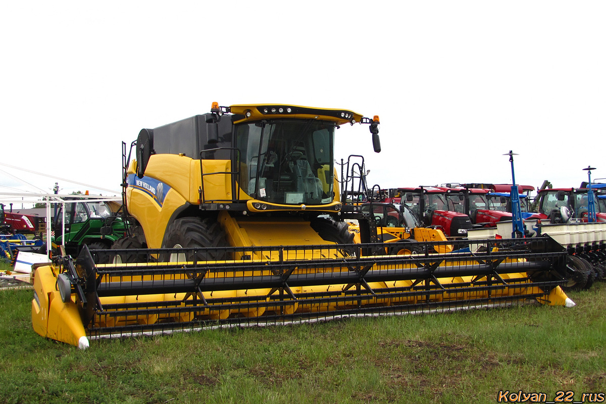 Алтайский край, № (22) Б/Н СТ 0363 — New Holland CX (общая модель); Алтайский край — Выставка "День Сибирского Поля 2019"