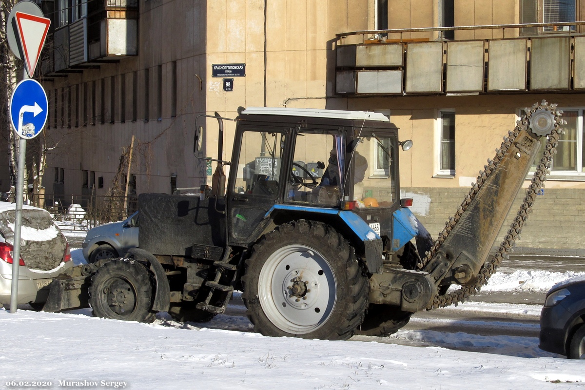 Санкт-Петербург, № 4465 РС 78 — Беларус-82.1