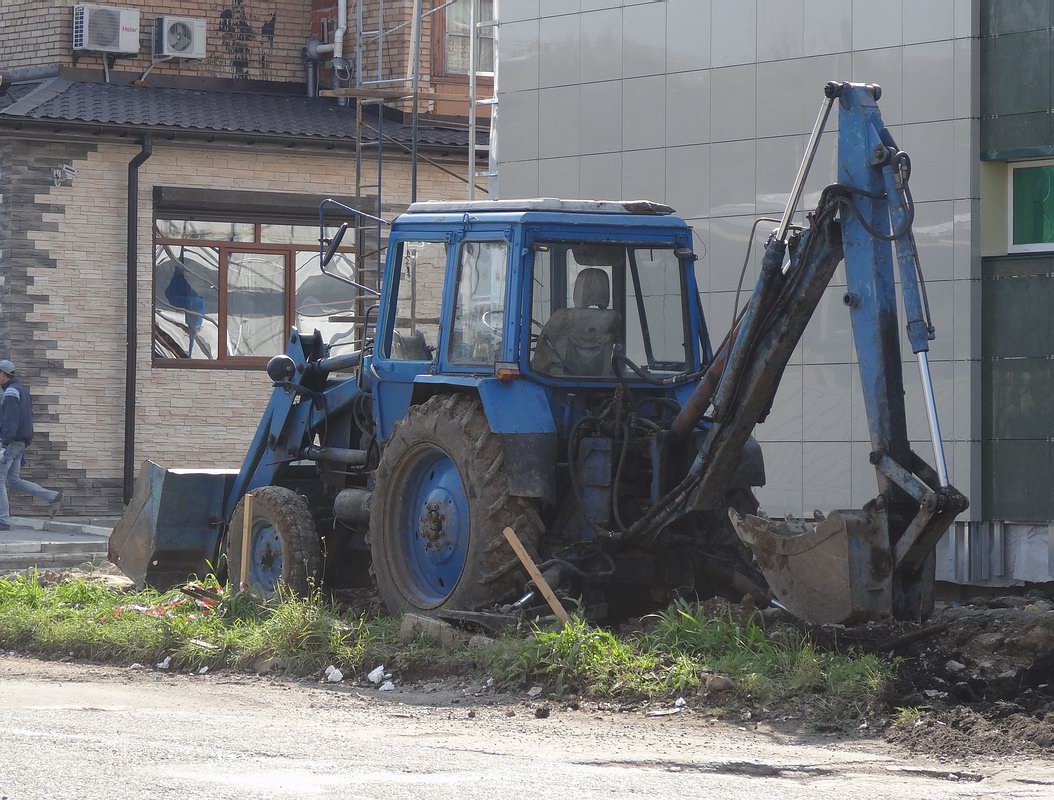 Приморский край, № (25) Б/Н СТ 0016 — МТЗ-80; Приморский край — Спецтехника без номеров