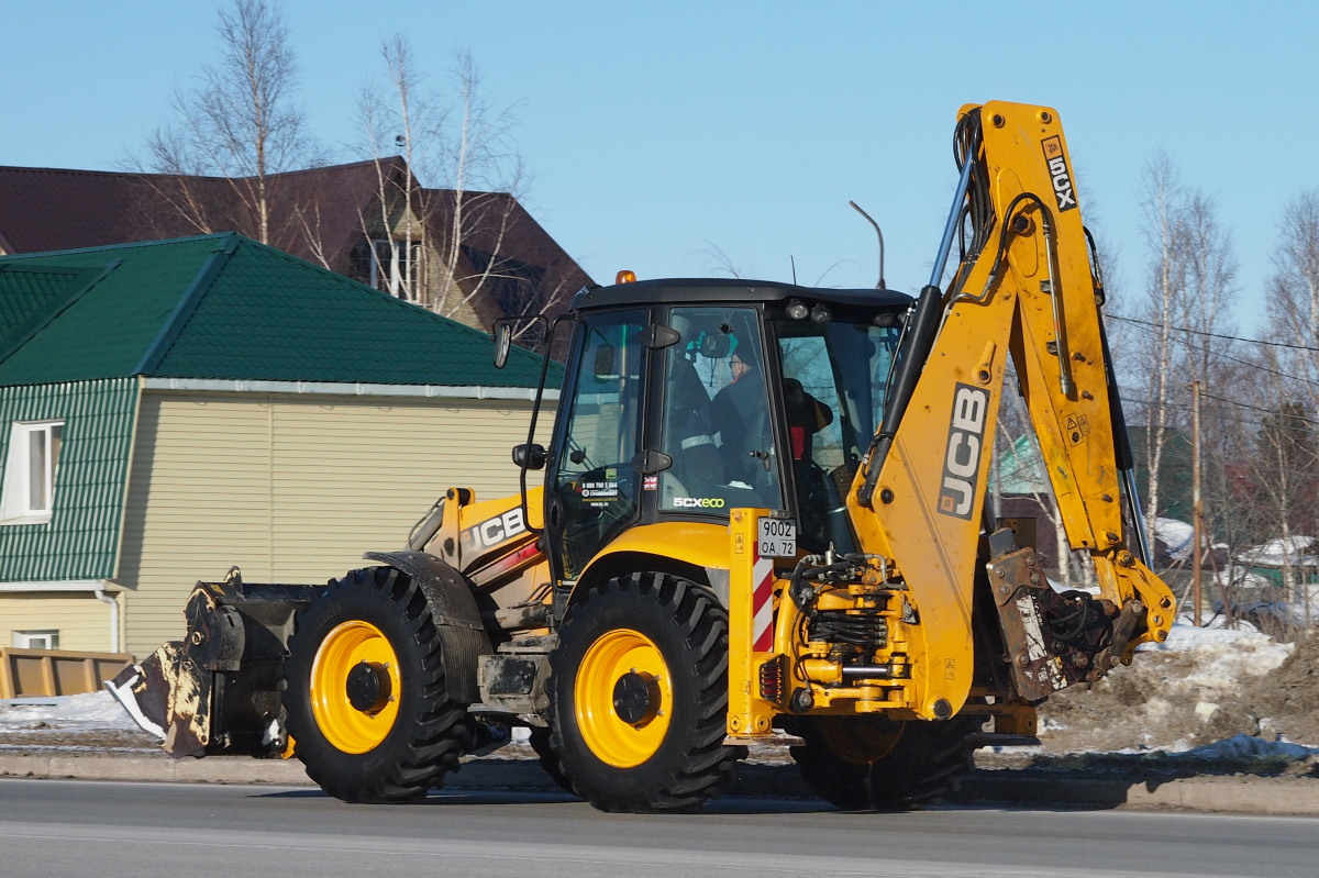 Ханты-Мансийский автоном.округ, № 9002 ОА 72 — JCB 5CX