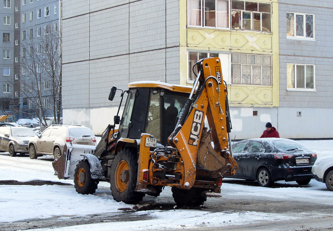 Удмуртия, № 1729 УС 18 — JCB 3CX