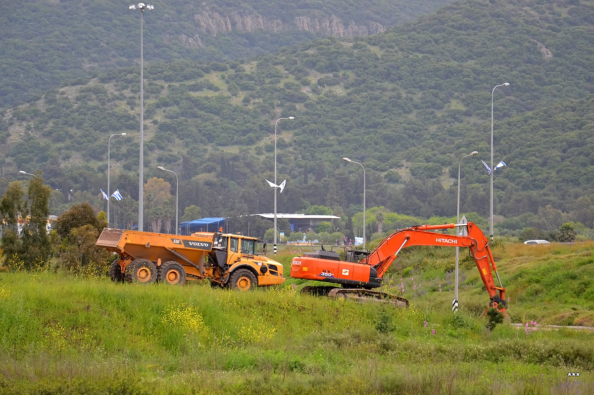 Израиль, № (IL) U/N ST 0006 — Hitachi ZX350 (общая модель)