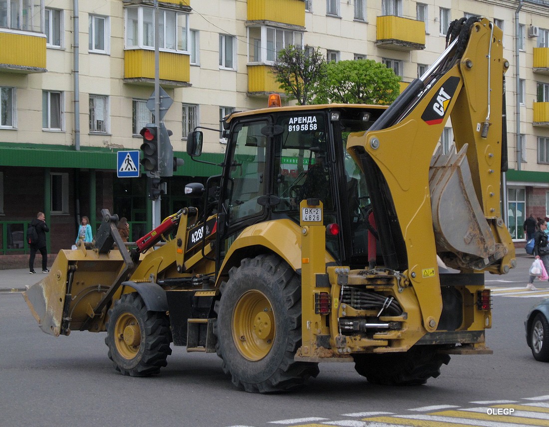 Витебская область, № ВК-2 4826 — Caterpillar 428