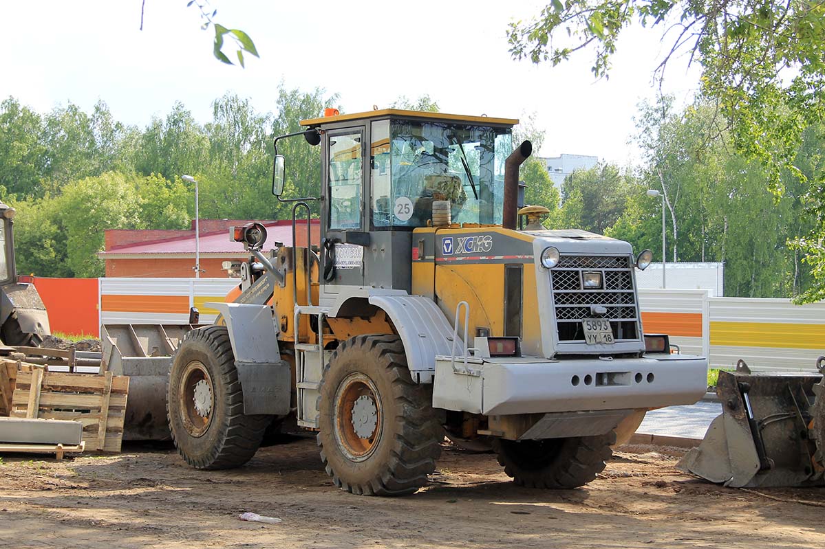 Удмуртия, № 5893 УУ 18 — XCMG ZL50 (общая модель)