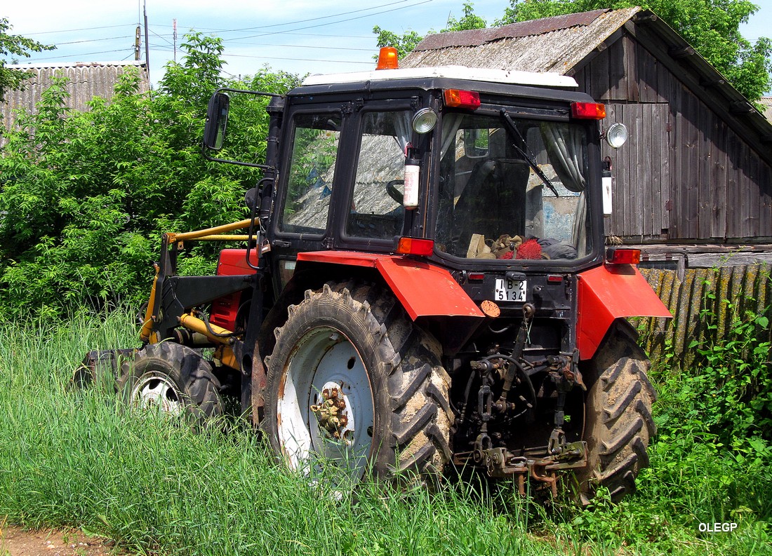 Витебская область, № ІВ-2 5134 — Беларус-82.1