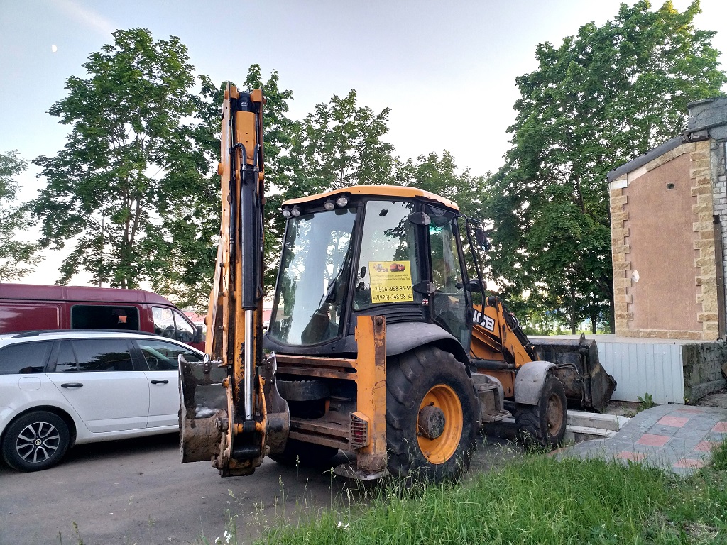 Тверская область, № 7940 НС 77 — JCB 3CX