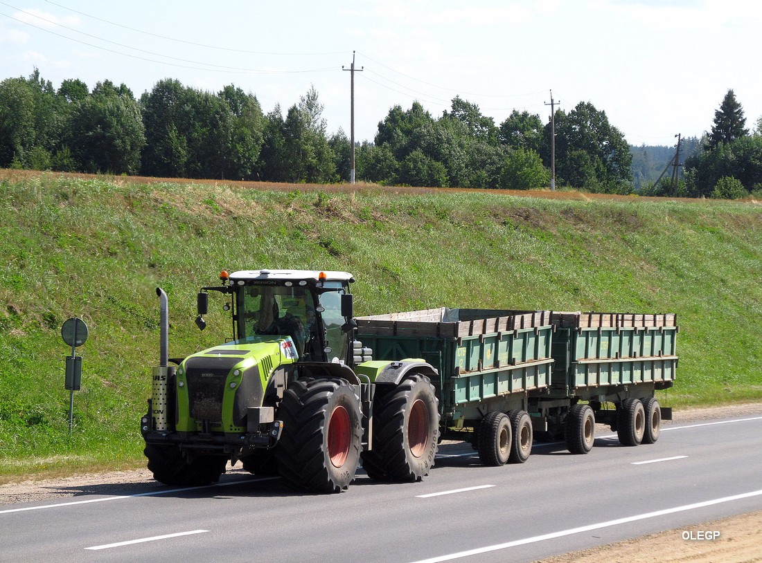 Витебская область, № ВК-2 1393 — Claas Xerion (общая модель)