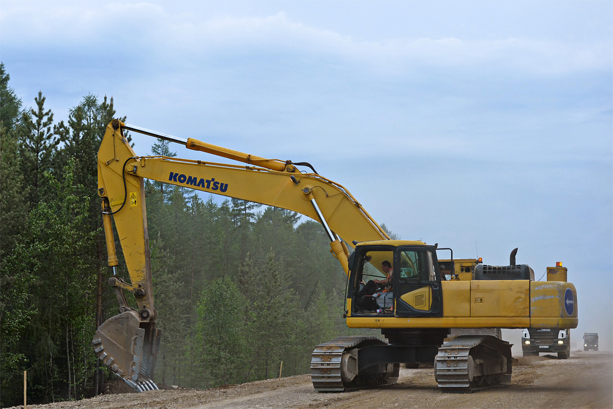 Саха (Якутия), № 7806 РК 14 — Komatsu (общая модель)