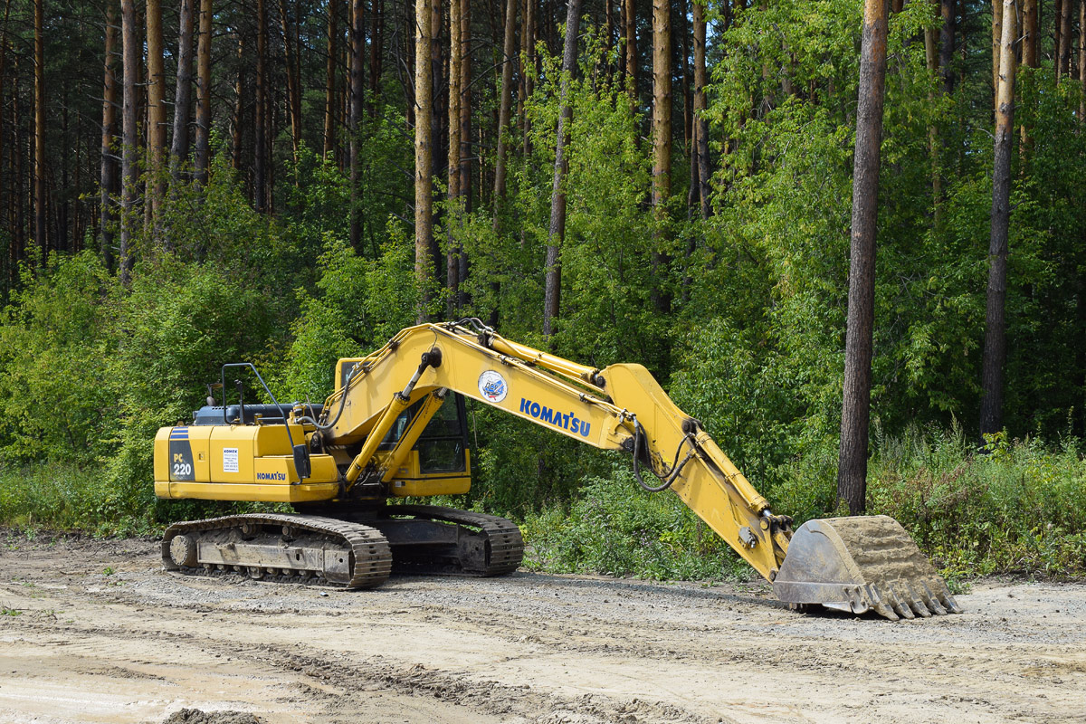 Алтайский край, № 9260 МС 22 — Komatsu PC220