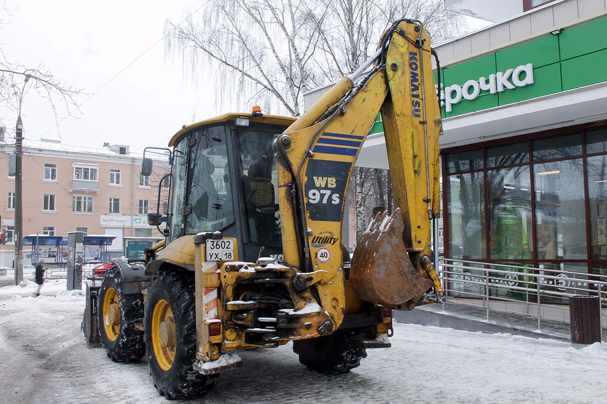 Удмуртия, № 3602 УХ 18 — Komatsu WB97