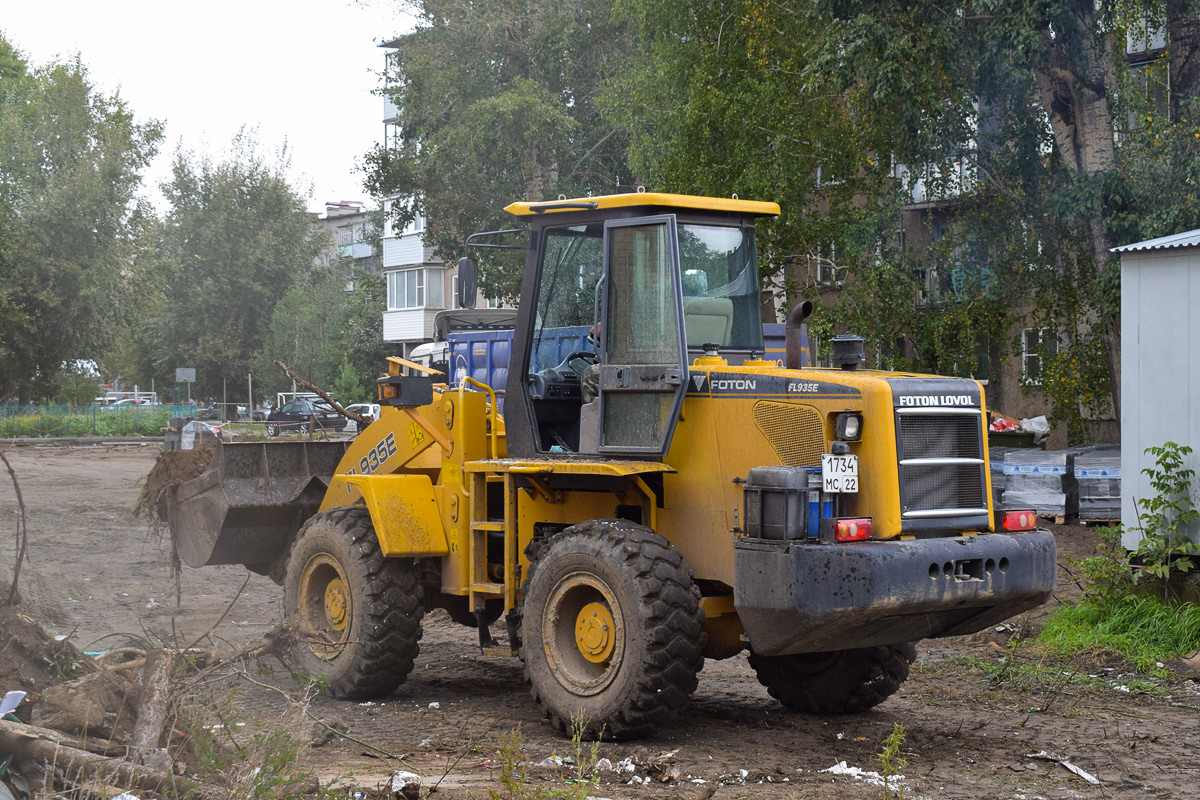 Алтайский край, № 1734 МС 22 — Foton Lovol FL935E