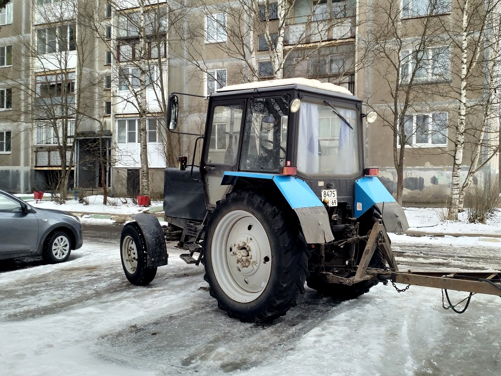 Тверская область, № 8475 ТО 69 — Беларус-82.1