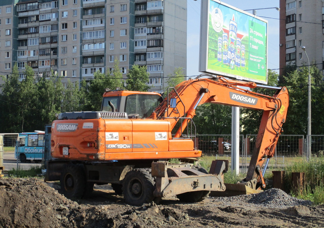 Ленинградская область, № 5962 ХС 47 — Doosan DX190W