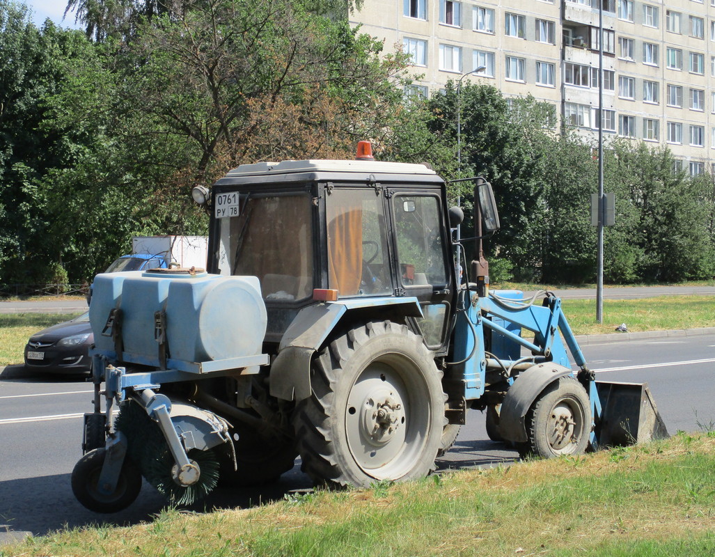 Санкт-Петербург, № 0761 РУ 78 — Беларус-82.1