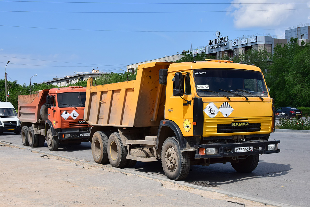 Волгоградская область, № Р 277 ЕС 34 — КамАЗ-65115-62