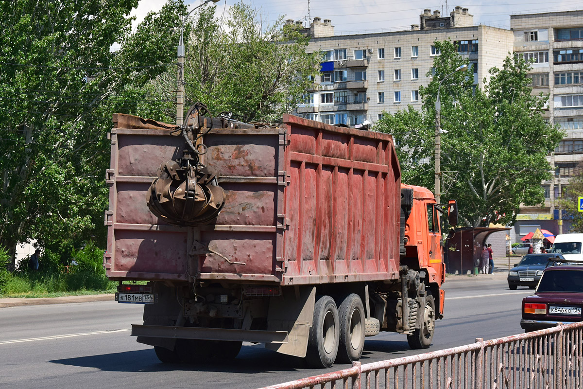 Волгоградская область, № К 181 МВ 134 — КамАЗ-65115-A4