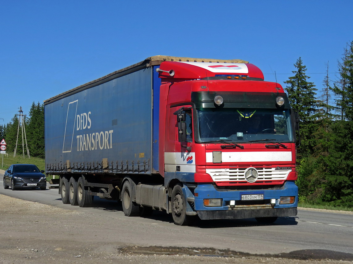 Пермский край, № В 803 ХМ 159 — Mercedes-Benz Actros ('1997) 1840