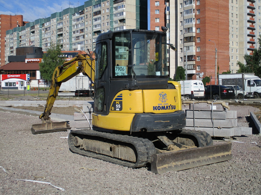 Санкт-Петербург, № 7906 РС 78 — Komatsu PC55MR